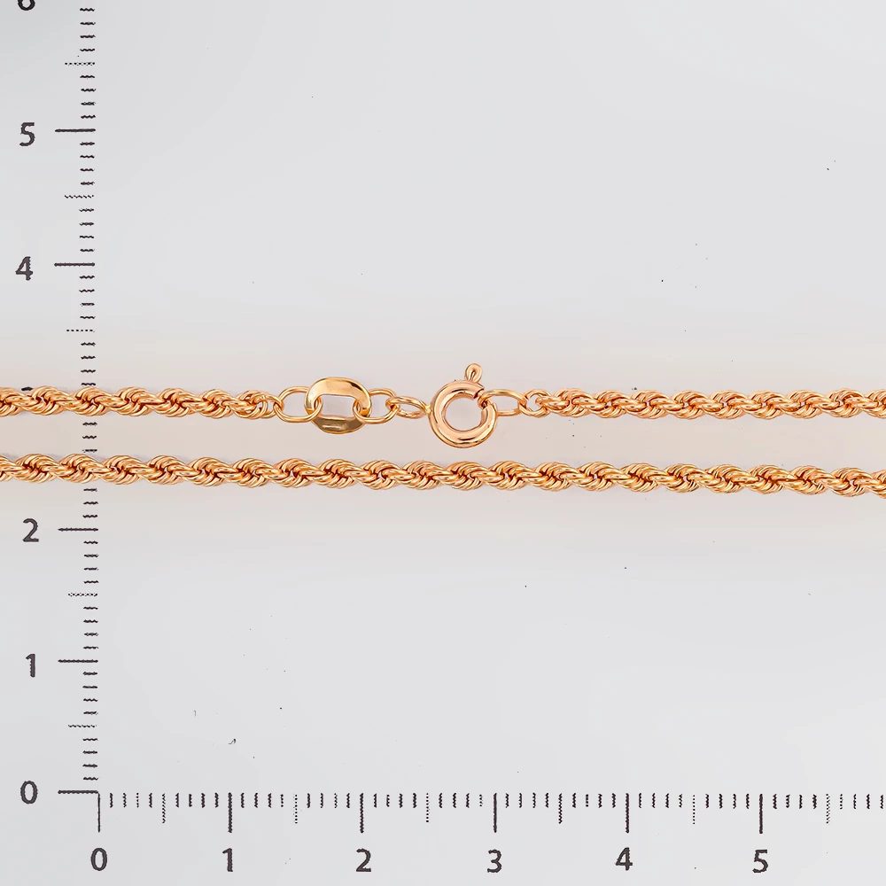 Цепь из красного золота 585 пробы