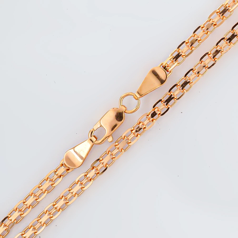 Цепь из красного золота 585 пробы