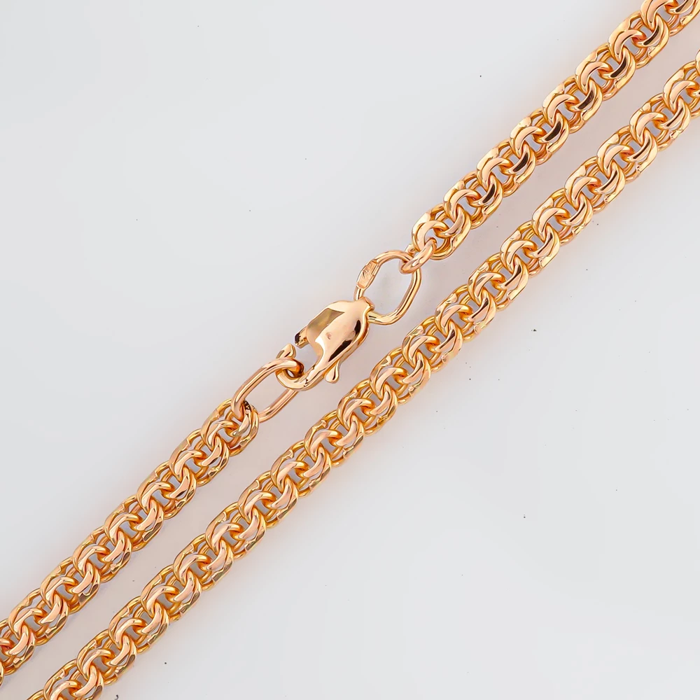 Цепь из красного золота 585 пробы