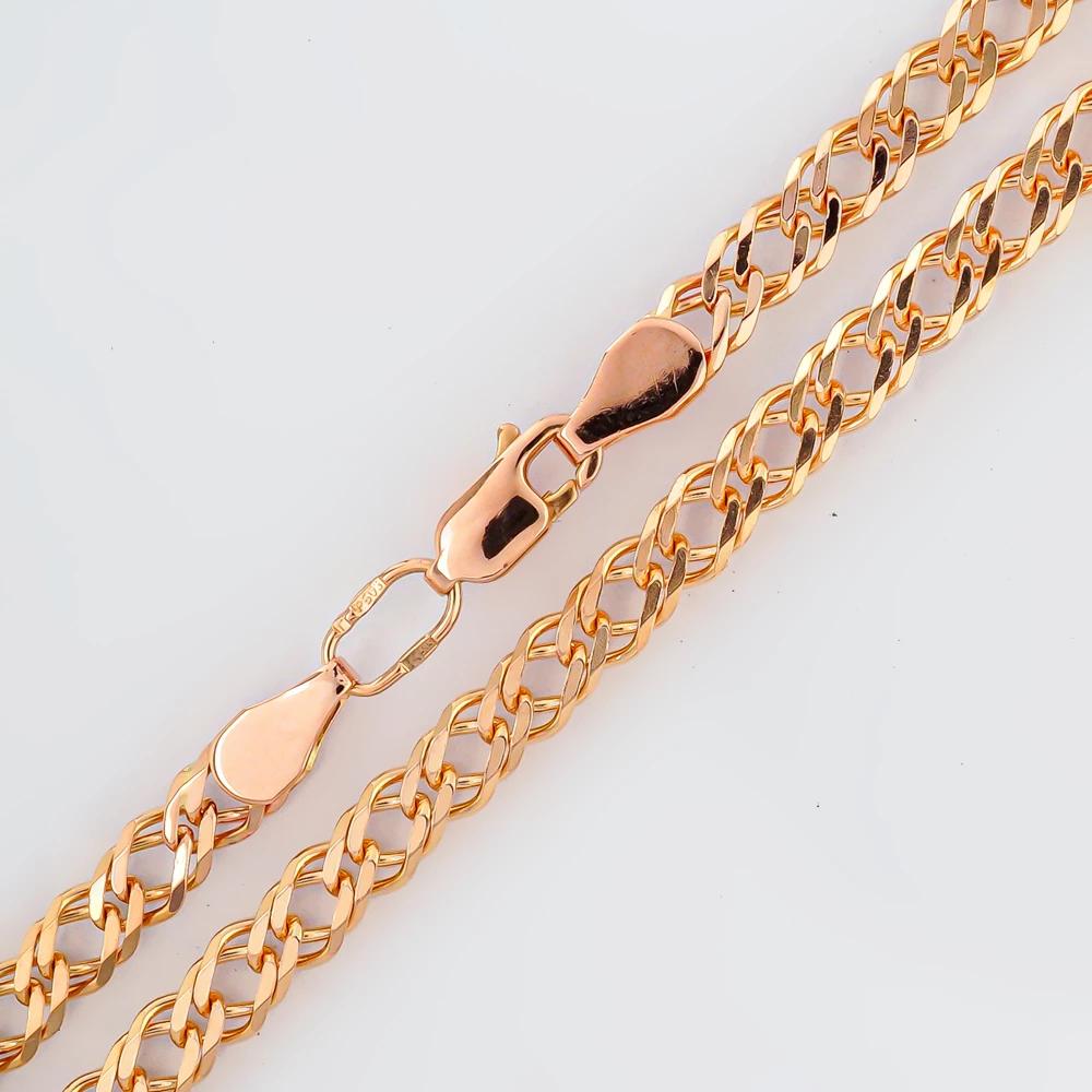 Цепь из красного золота 585 пробы