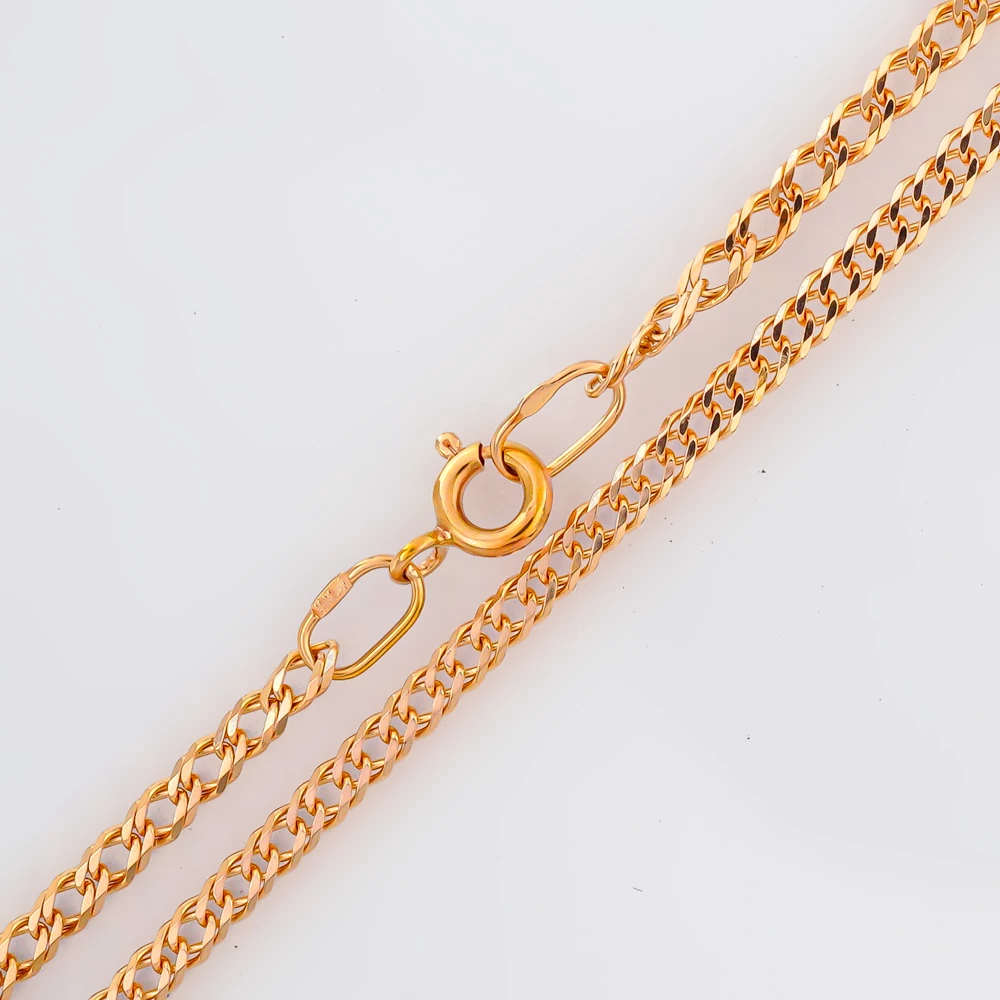 Цепь из красного золота 585 пробы