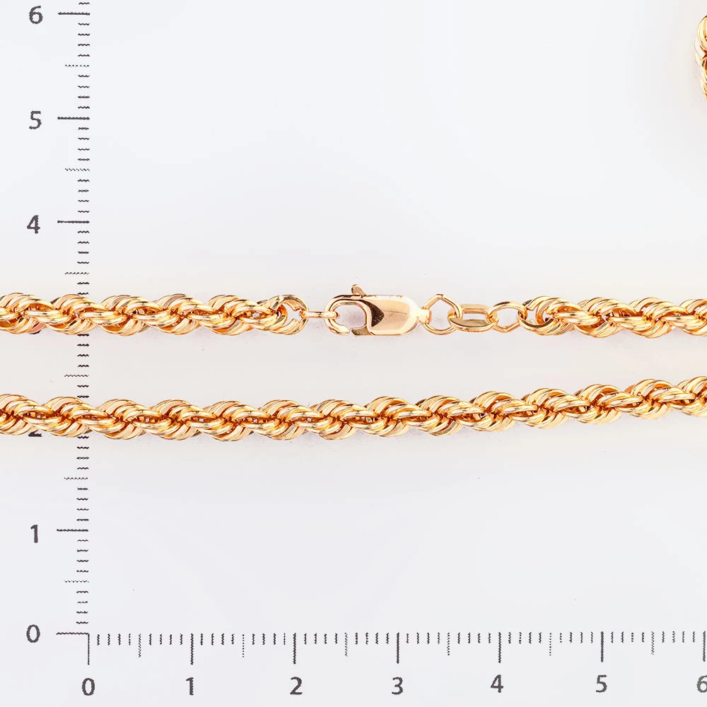 Цепь из красного золота 585 пробы