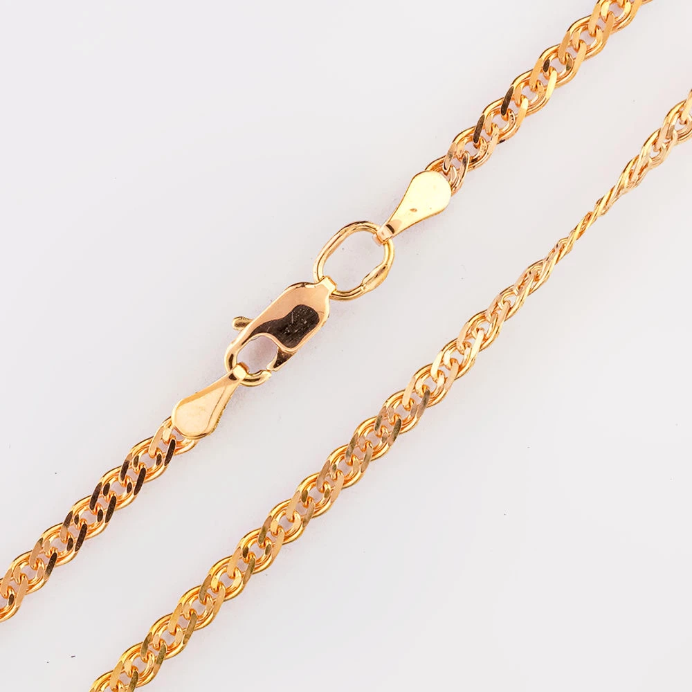 Цепь из красного золота 585 пробы