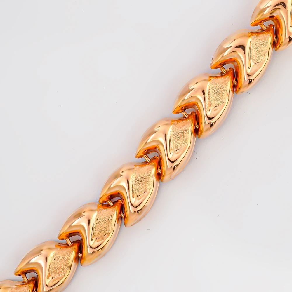 Цепь из красного золота 585 пробы