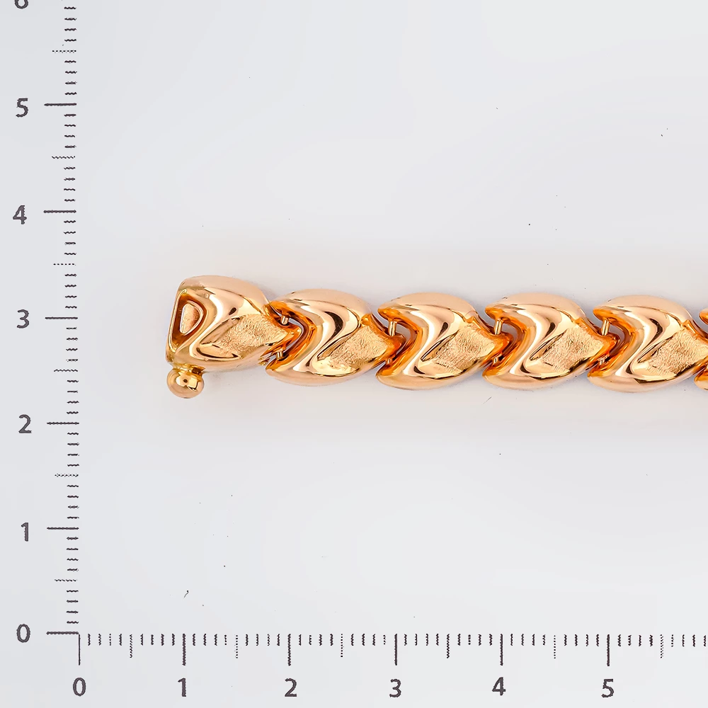 Цепь из красного золота 585 пробы