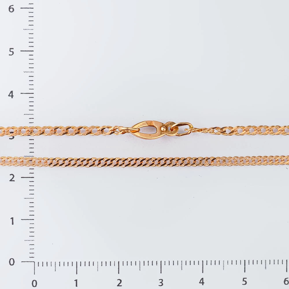 Цепь из красного золота 585 пробы