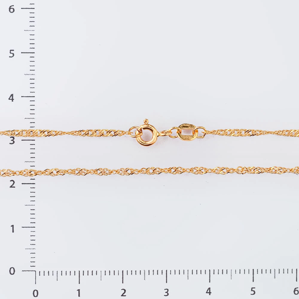 Цепь из красного золота 585 пробы