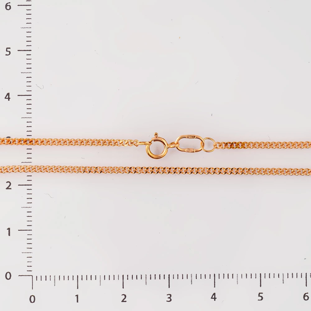 Цепь из красного золота 585 пробы