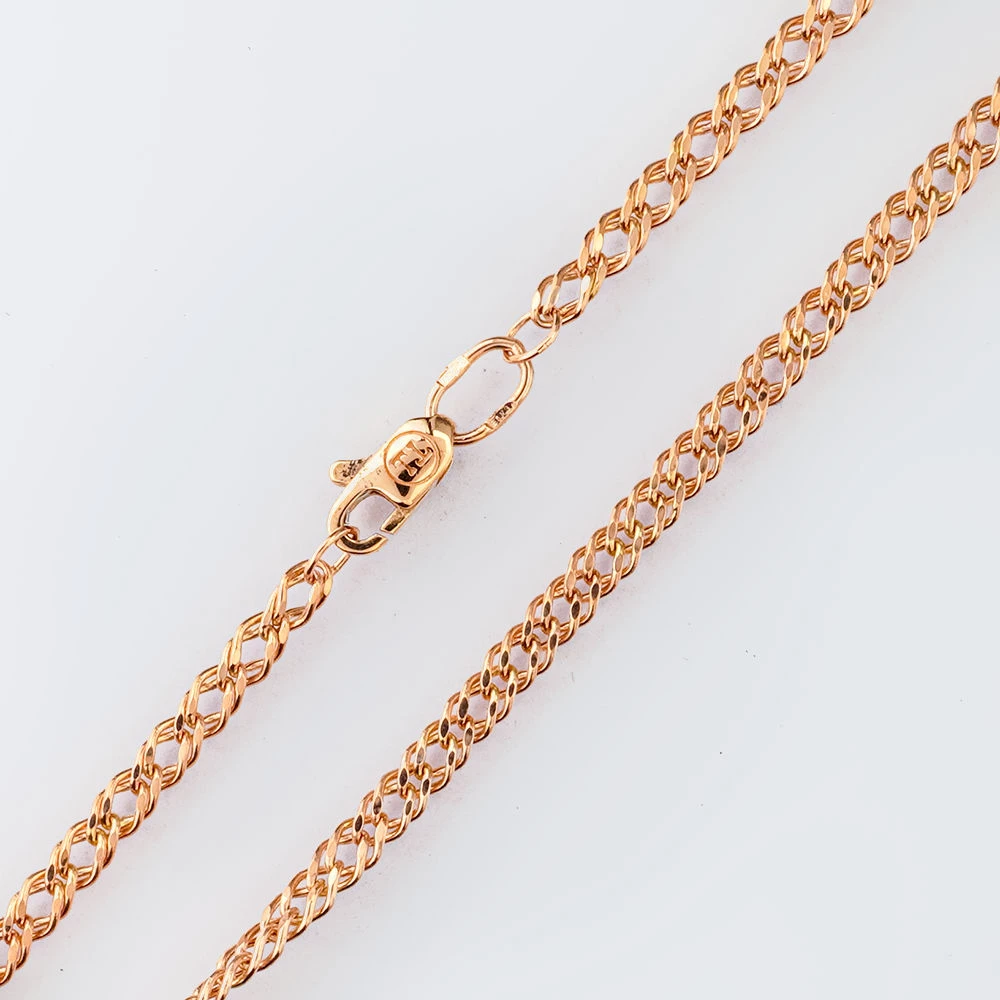 Цепь из красного золота 585 пробы