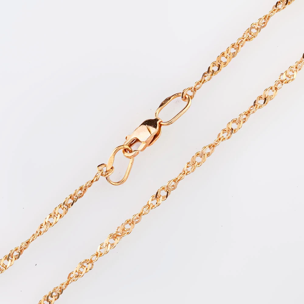 Цепь из красного золота 585 пробы