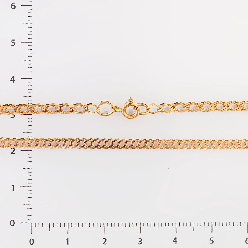 Цепь из красного золота 585 пробы