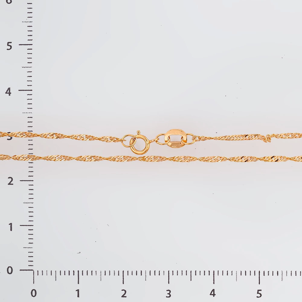 Цепь из красного золота 585 пробы