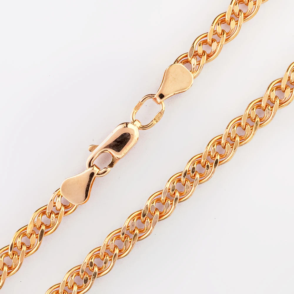 Цепь из красного золота 585 пробы