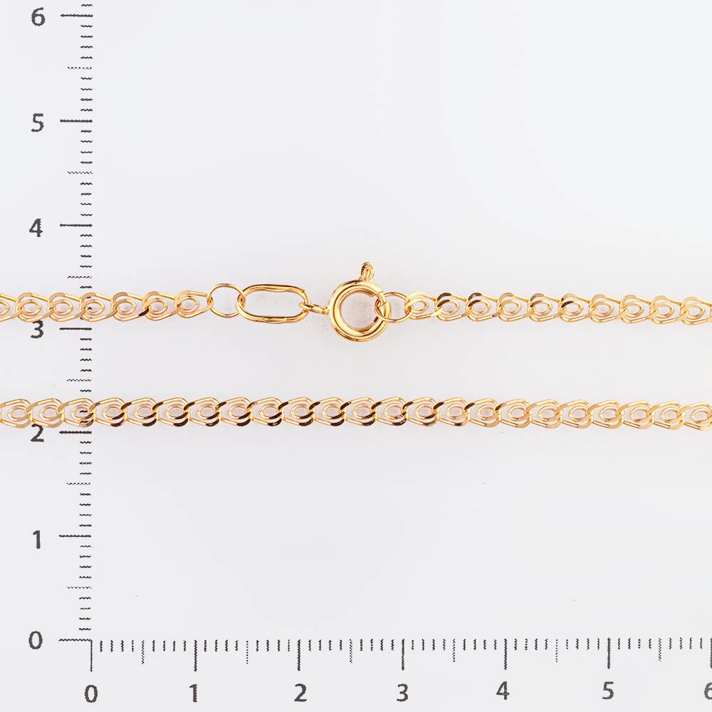 Цепь из красного золота 585 пробы