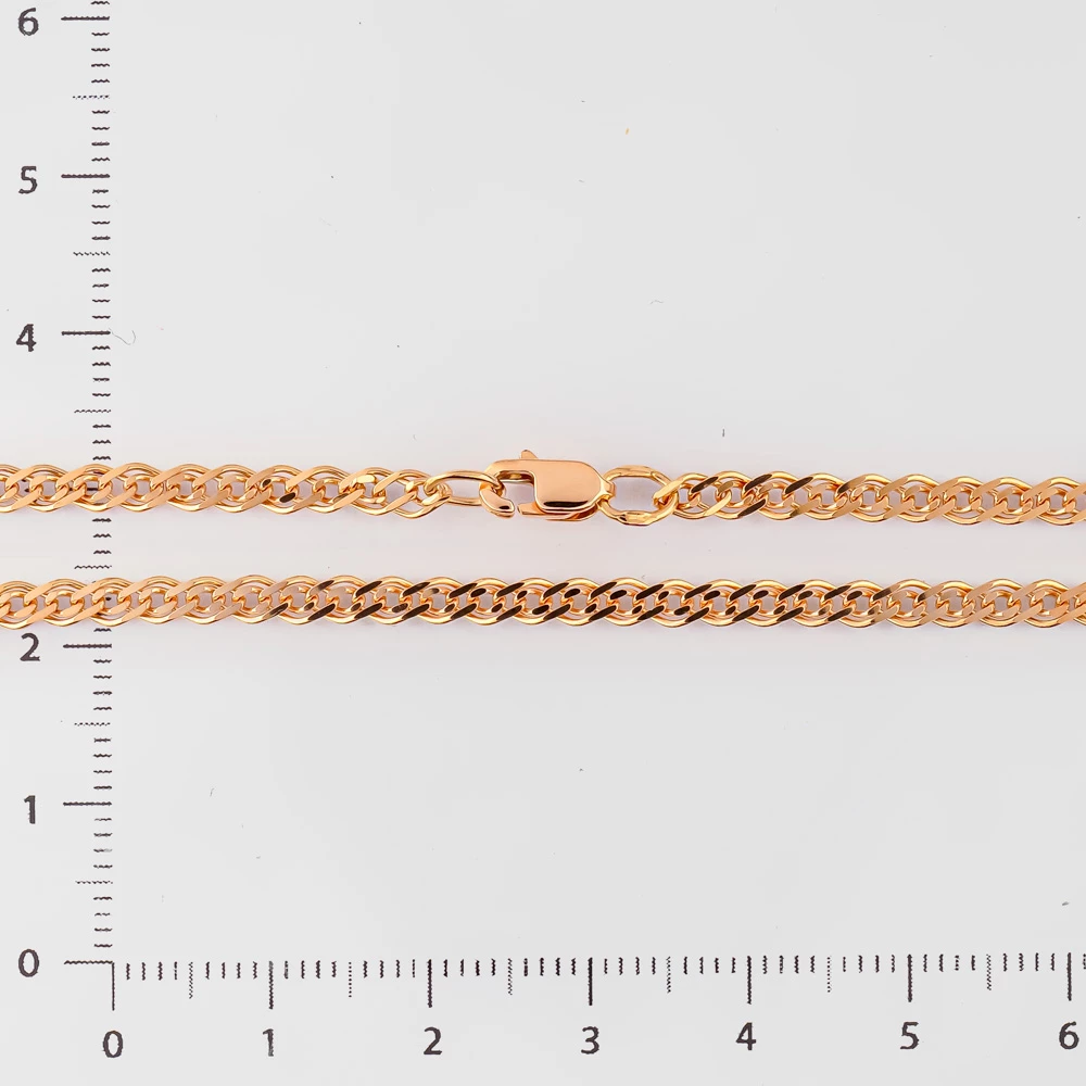 Цепь из красного золота 585 пробы