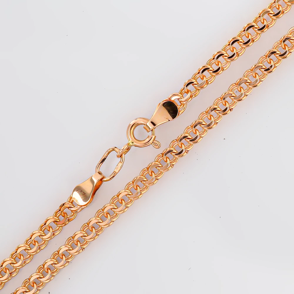 Цепь из красного золота 585 пробы
