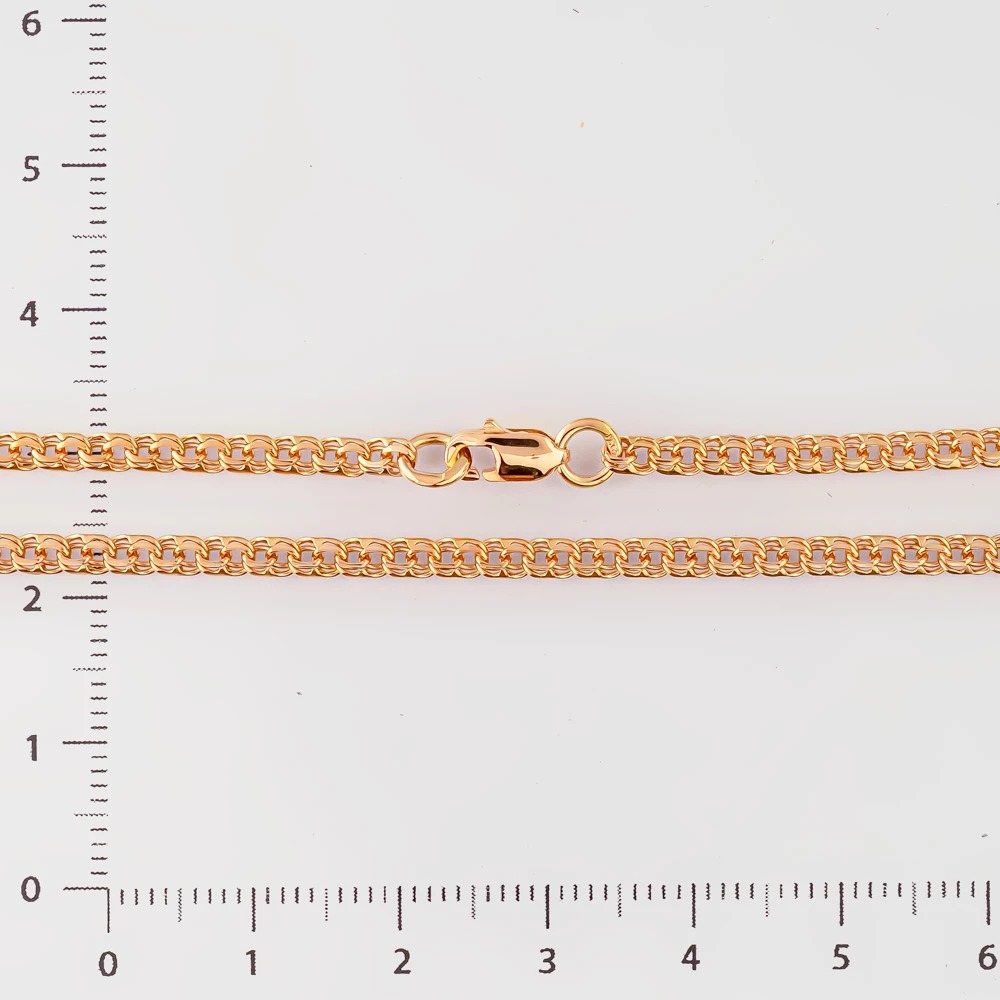 Цепь из красного золота 585 пробы