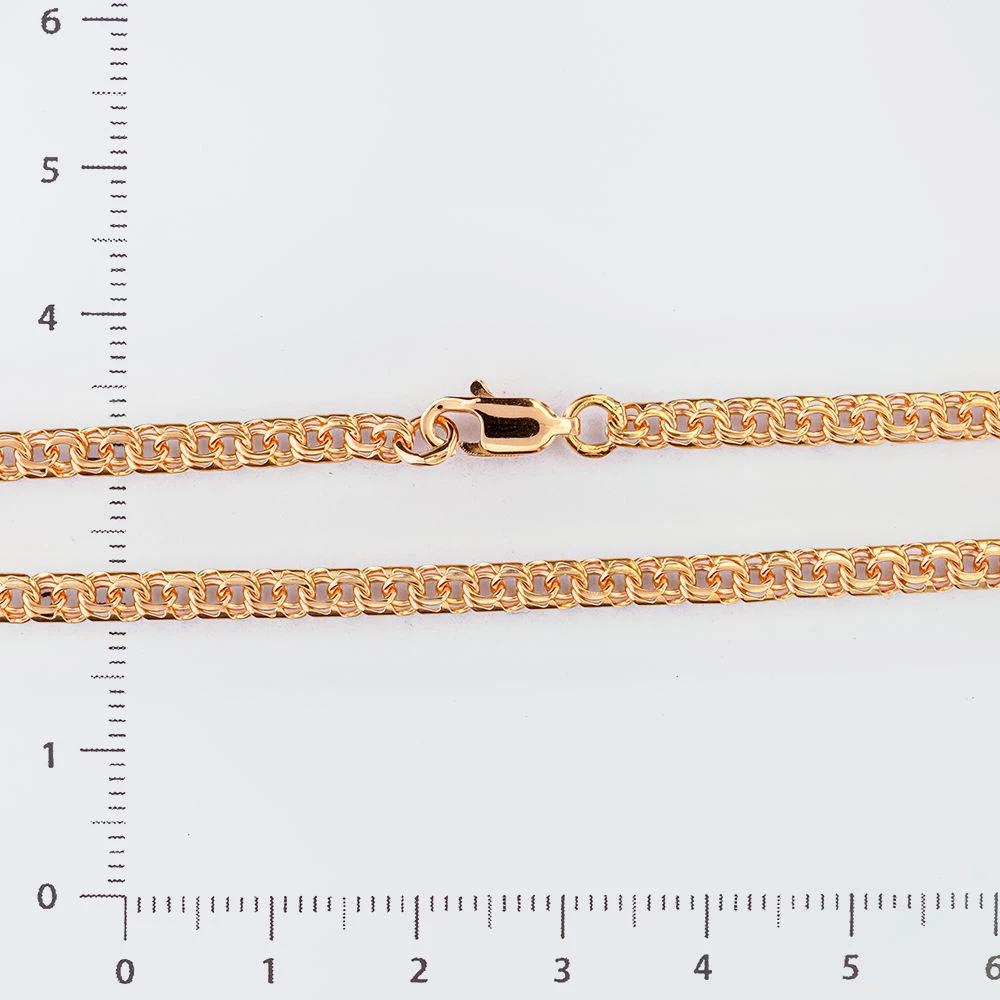 Цепь из красного золота 585 пробы