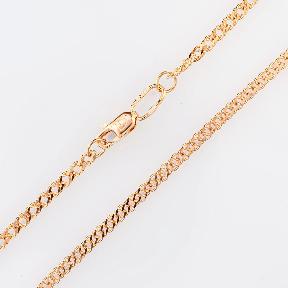 Цепь из красного золота 585 пробы