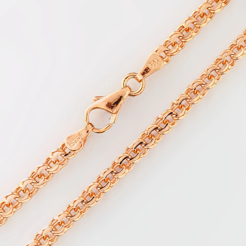 Цепь из красного золота 585 пробы