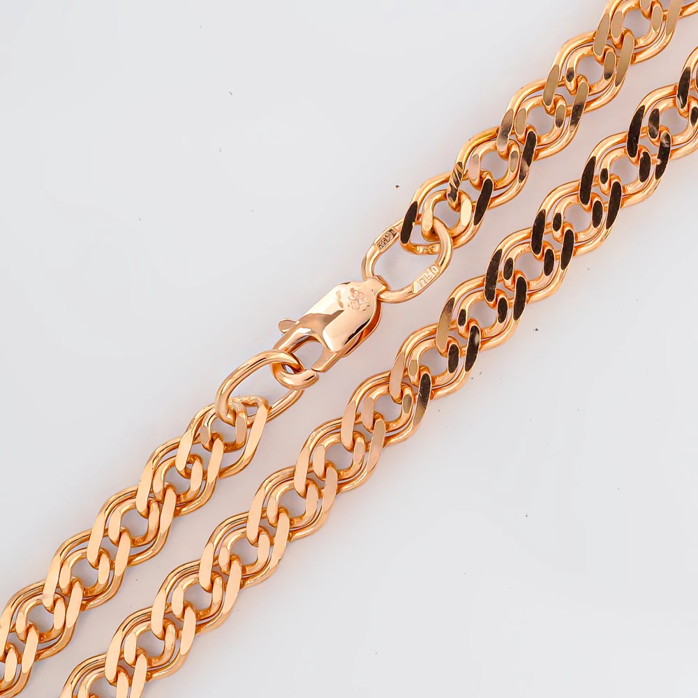 Цепь из красного золота 585 пробы