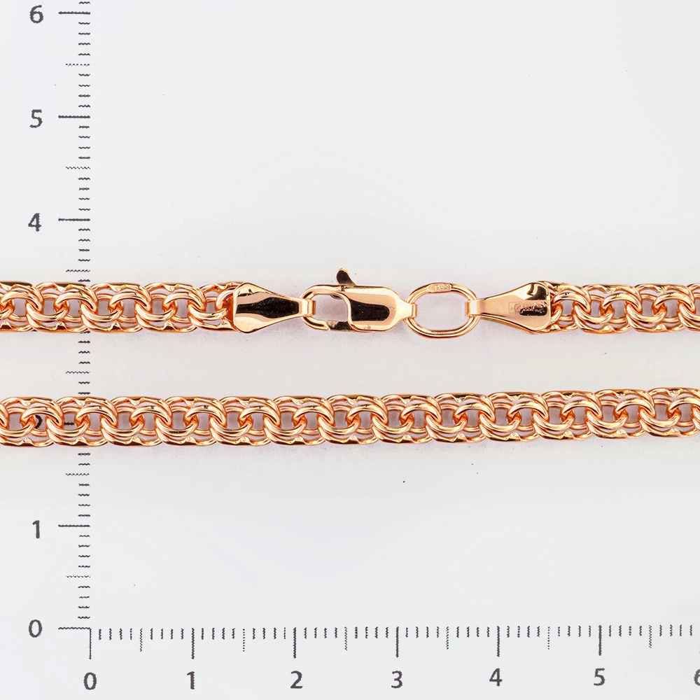 Цепь из красного золота 585 пробы