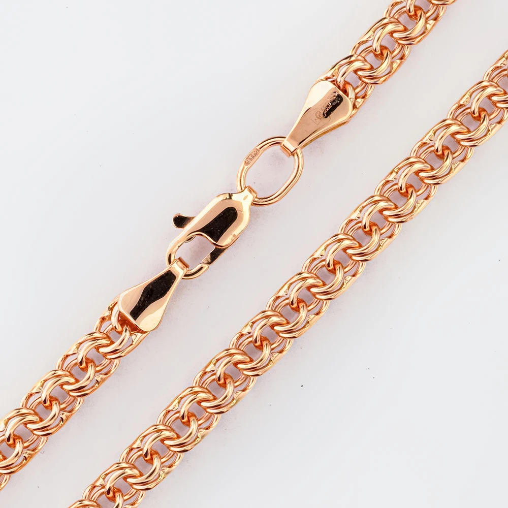 Цепь из красного золота 585 пробы