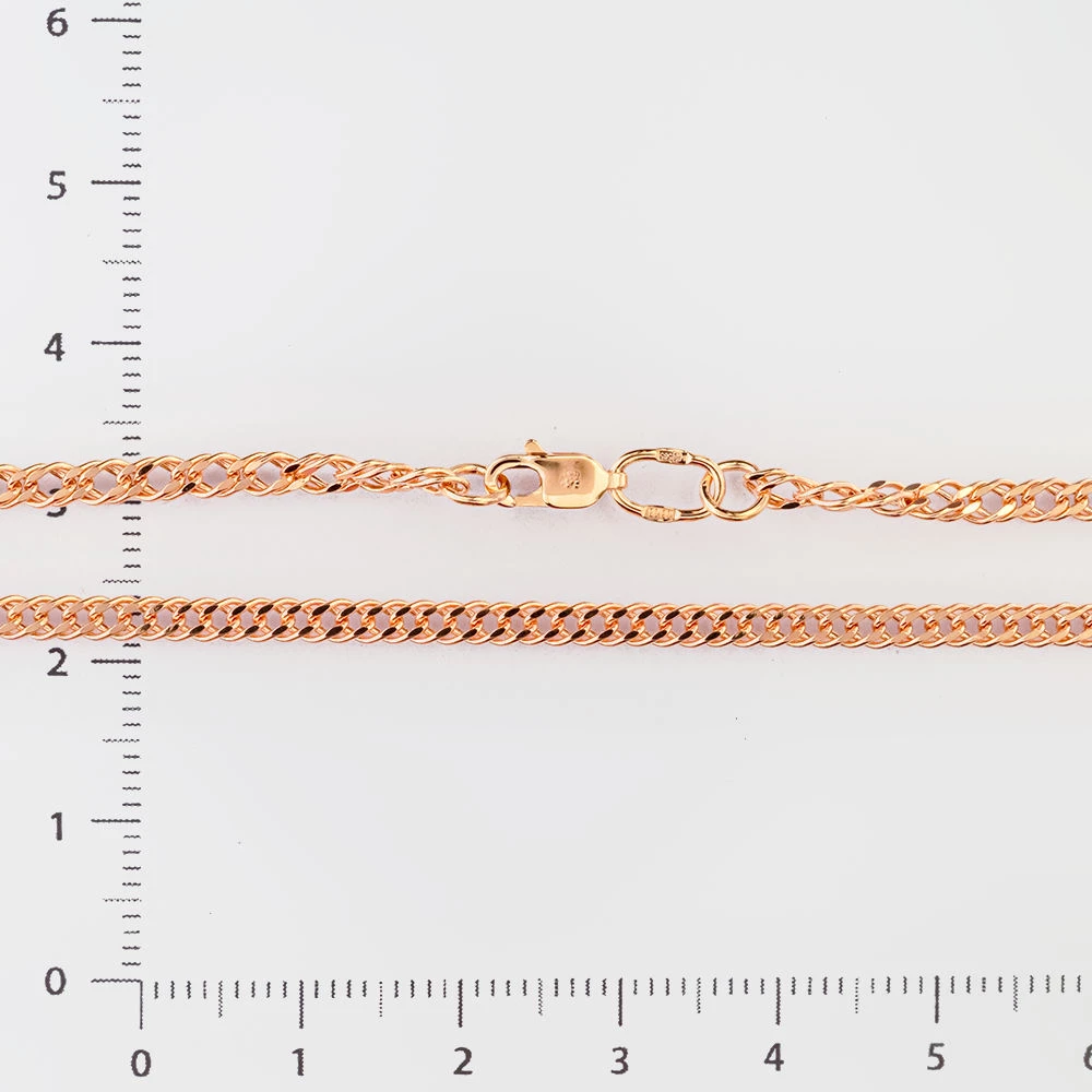 Цепь из красного золота 585 пробы