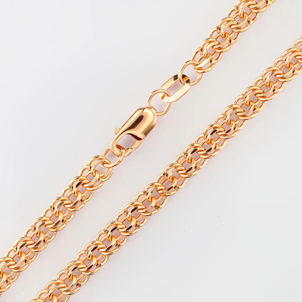 Цепь из красного золота 585 пробы
