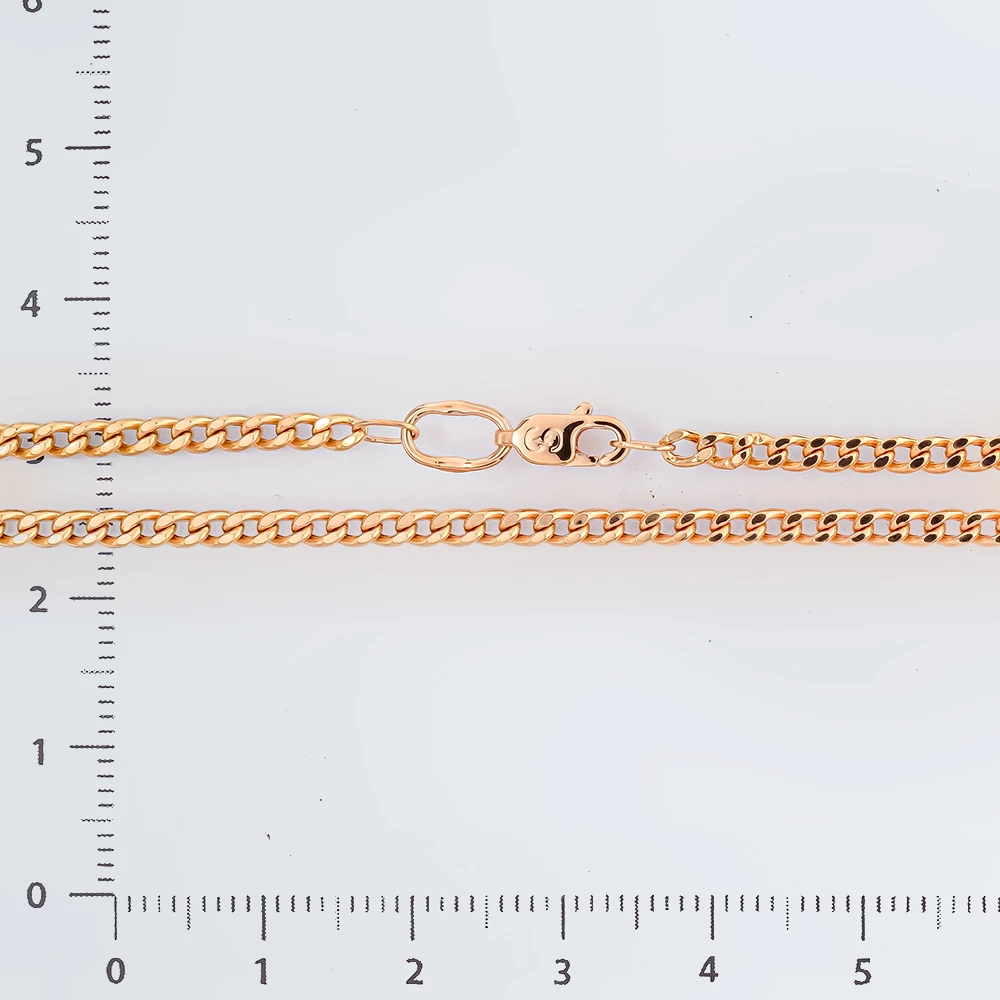 Цепь из красного золота 585 пробы