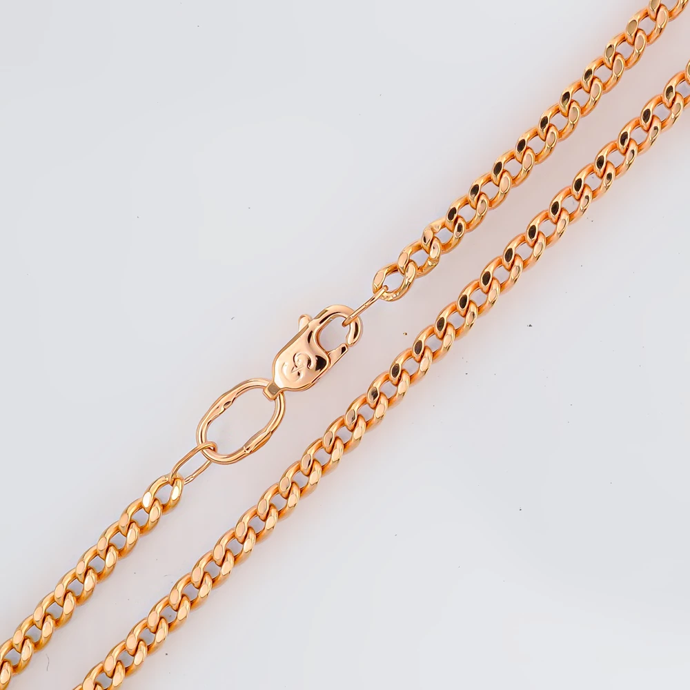 Цепь из красного золота 585 пробы