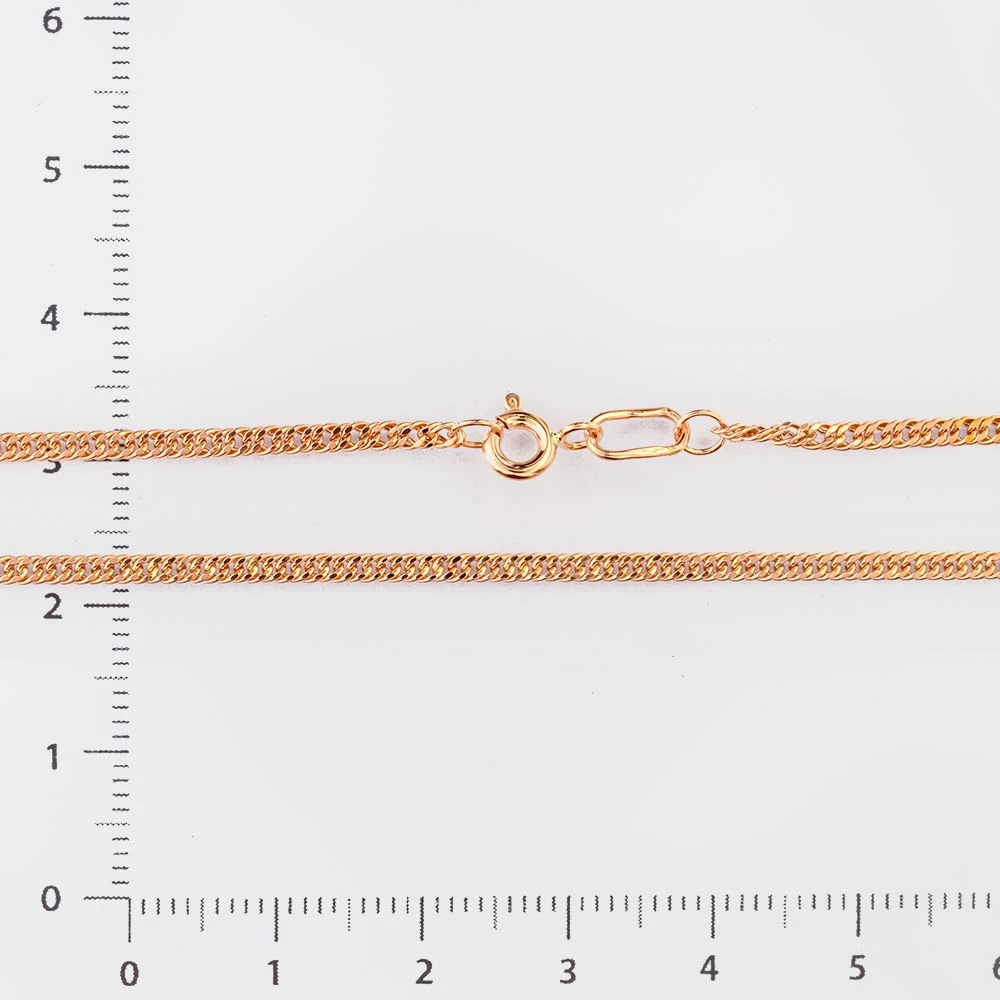 Цепь из красного золота 585 пробы