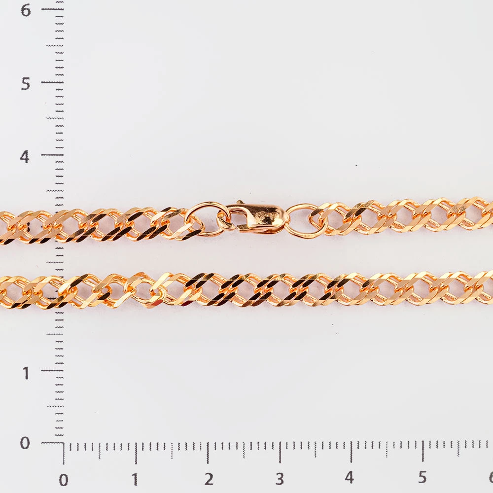 Цепь из красного золота 585 пробы