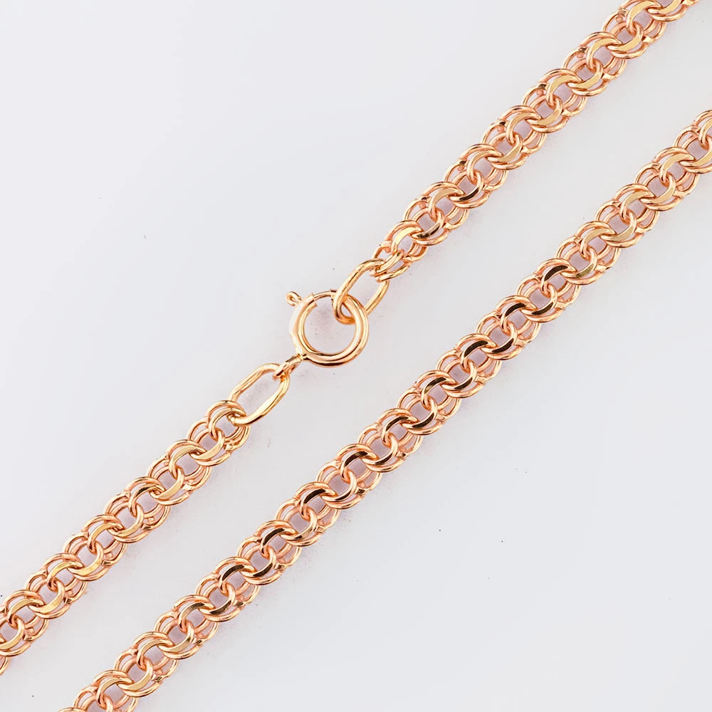 Цепь из красного золота 585 пробы