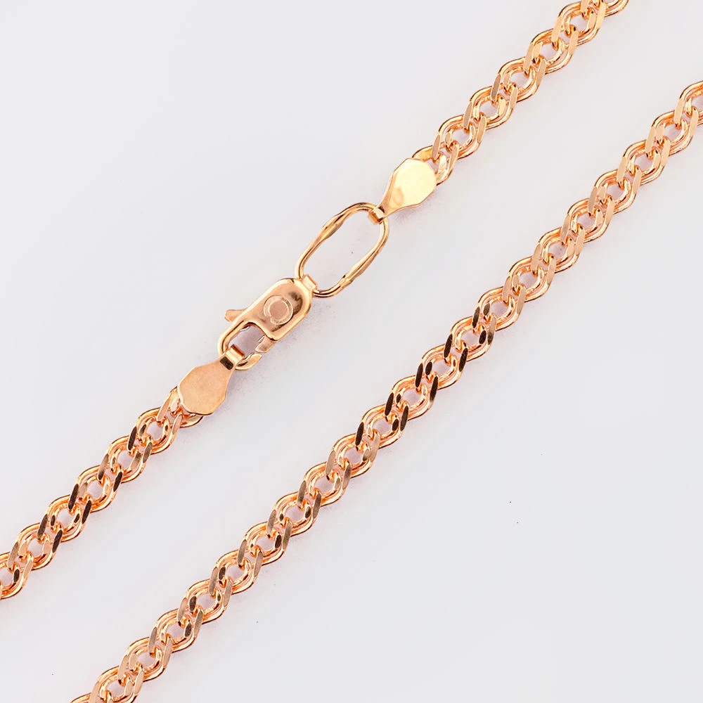 Цепь из красного золота 585 пробы