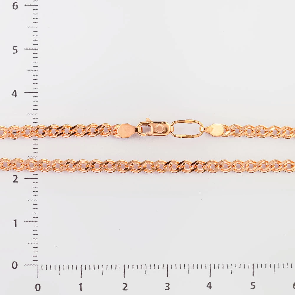 Цепь из красного золота 585 пробы
