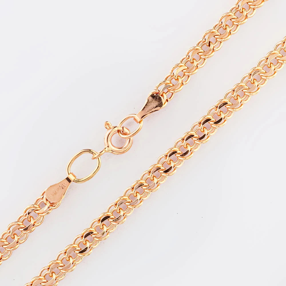 Цепь из красного золота 585 пробы