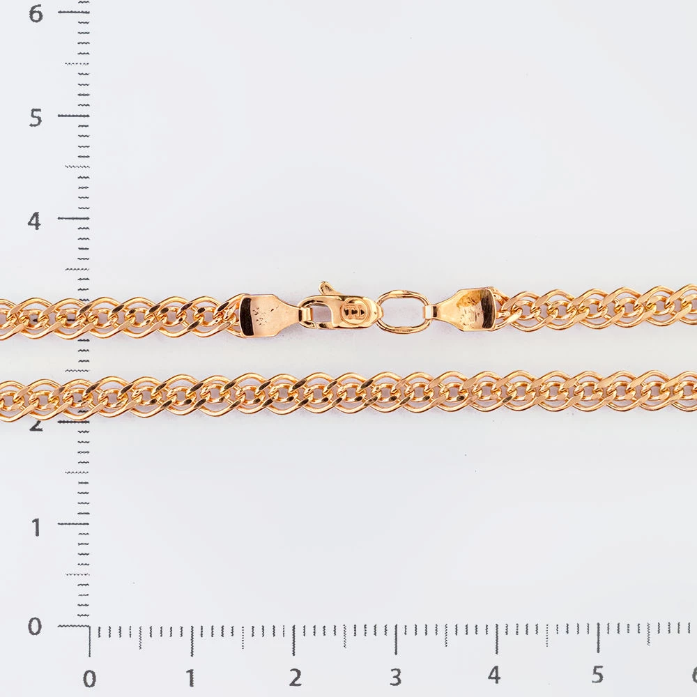 Цепь из красного золота 585 пробы