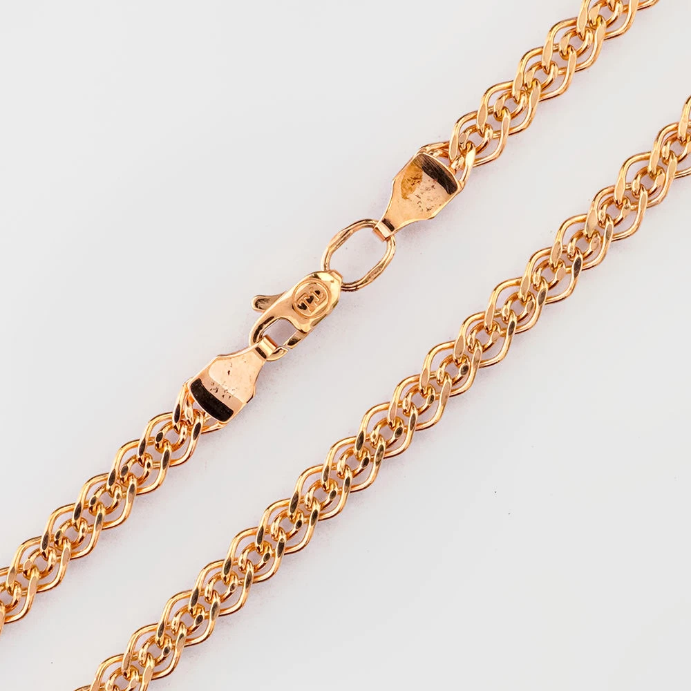 Цепь из красного золота 585 пробы