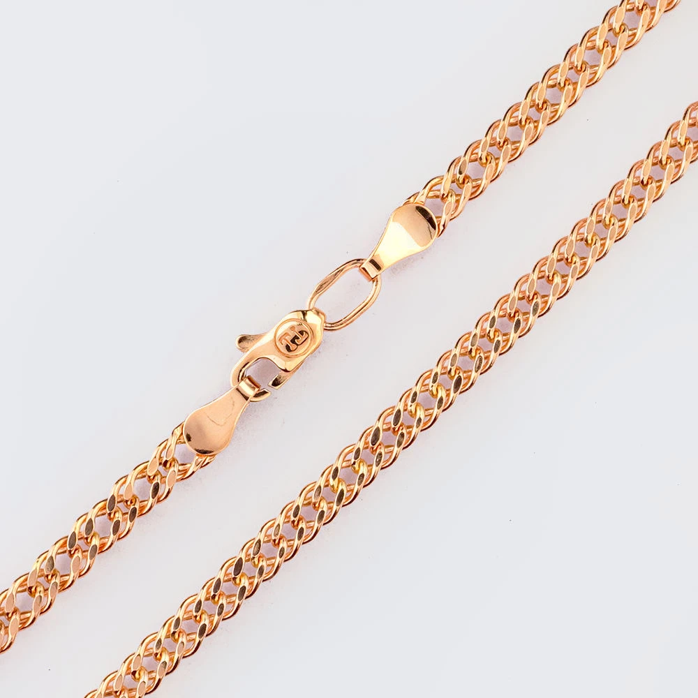 Цепь из красного золота 585 пробы