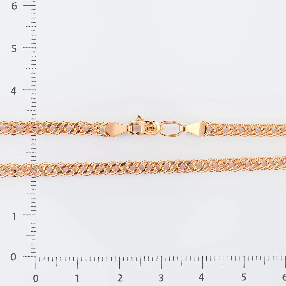 Цепь из красного золота 585 пробы