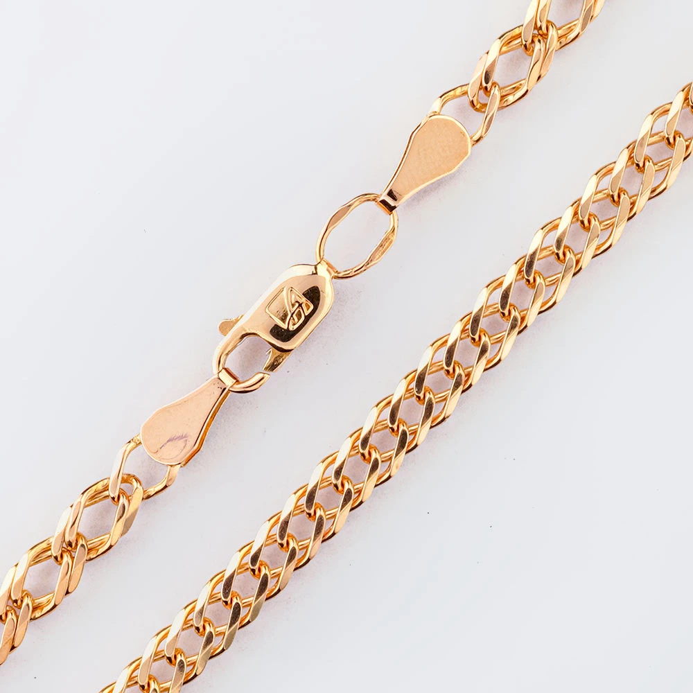 Цепь из красного золота 585 пробы