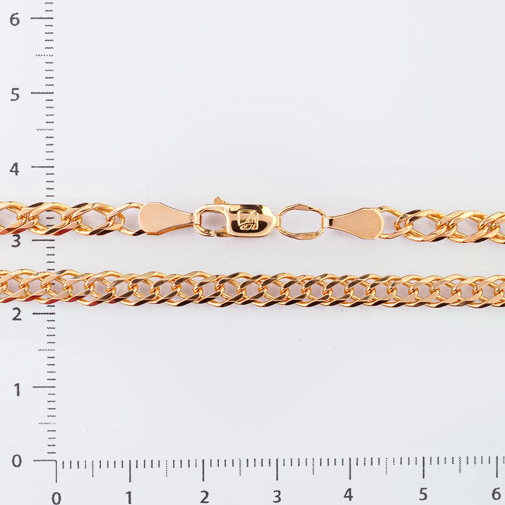 Цепь из красного золота 585 пробы