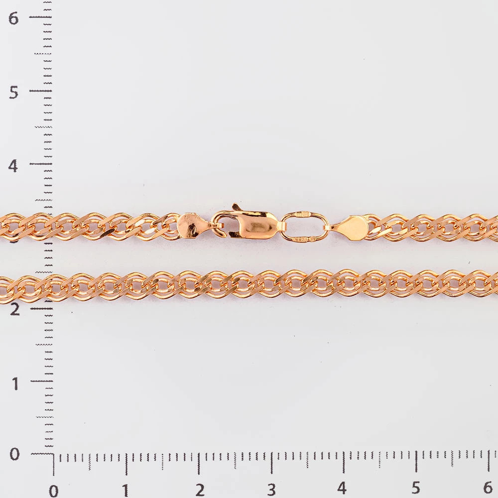 Цепь из красного золота 585 пробы