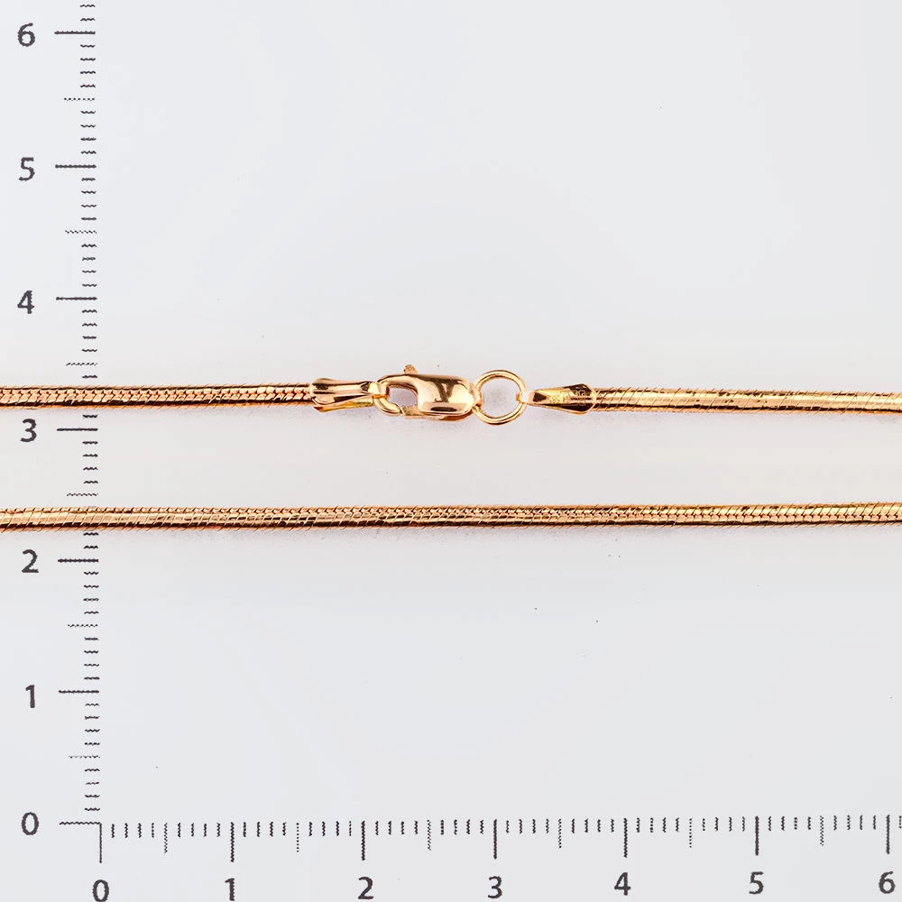 Цепь из красного золота 585 пробы