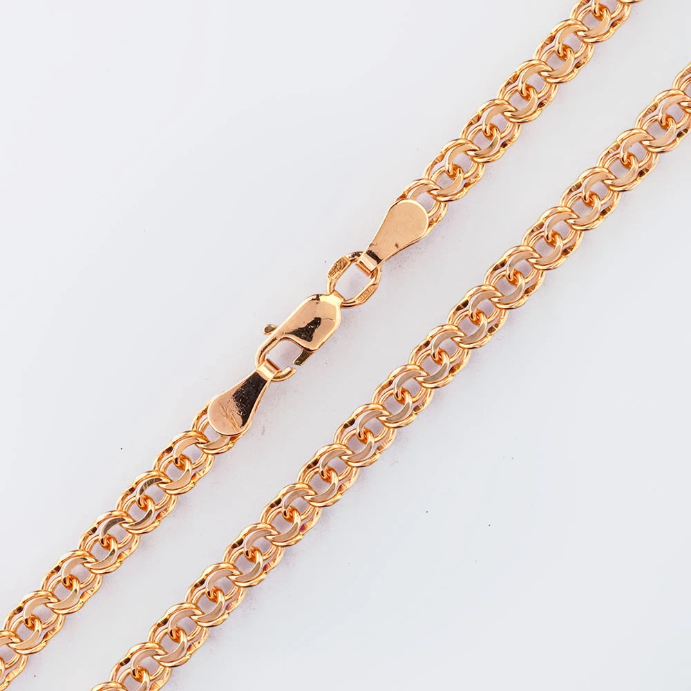 Цепь из красного золота 585 пробы