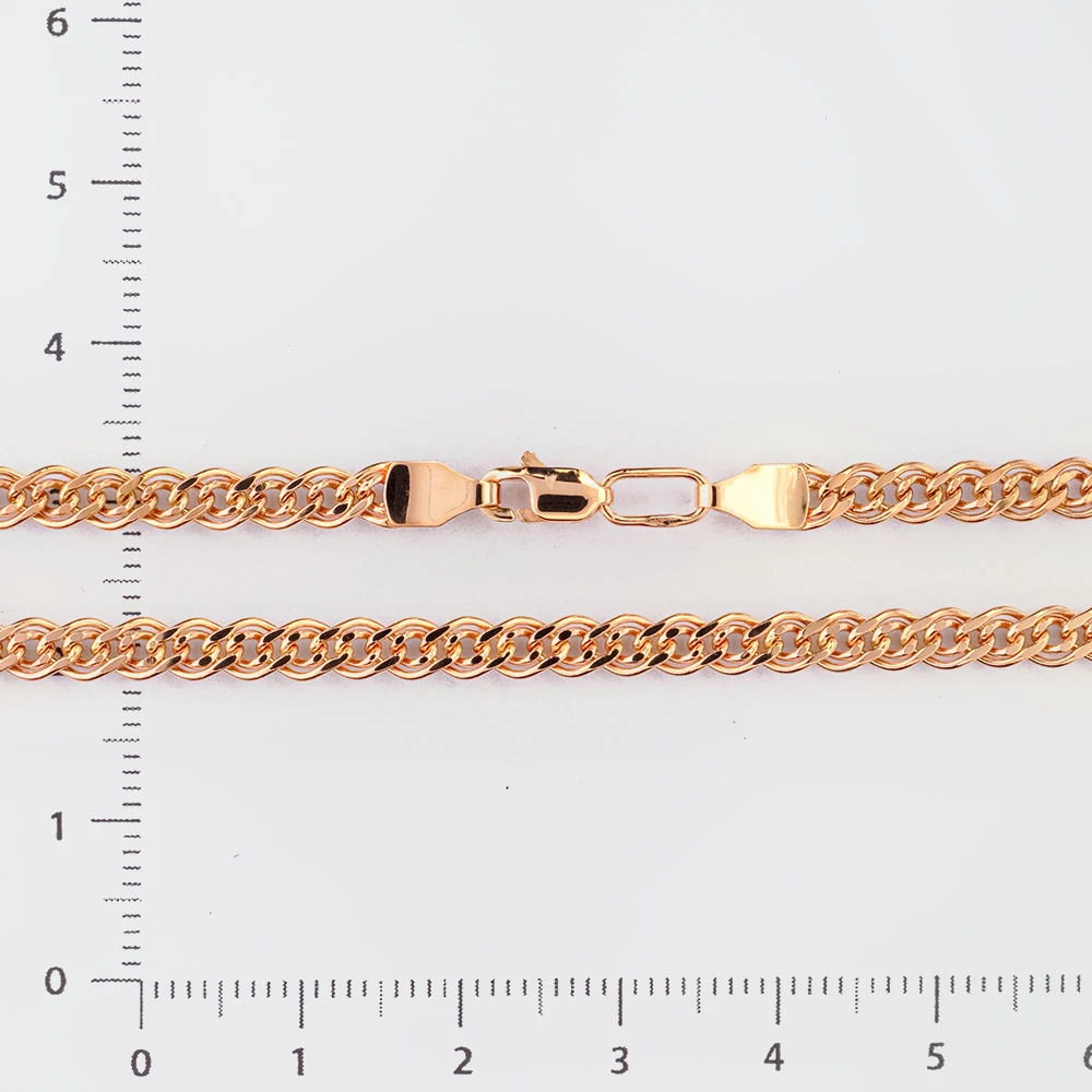 Цепь из красного золота 585 пробы