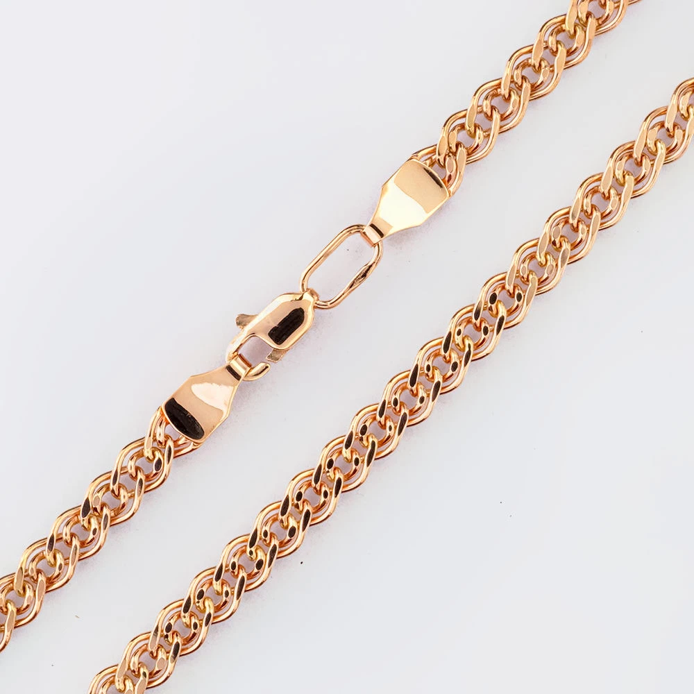 Цепь из красного золота 585 пробы