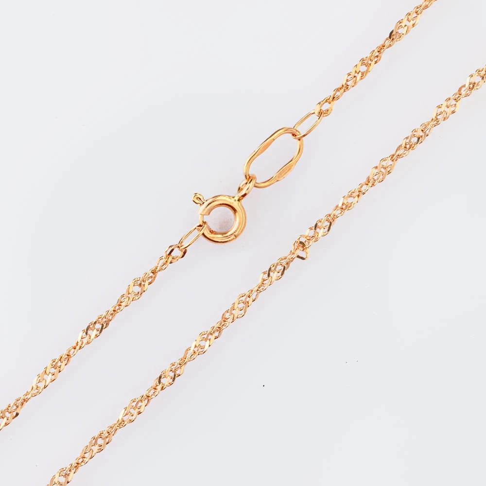 Цепь из красного золота 585 пробы