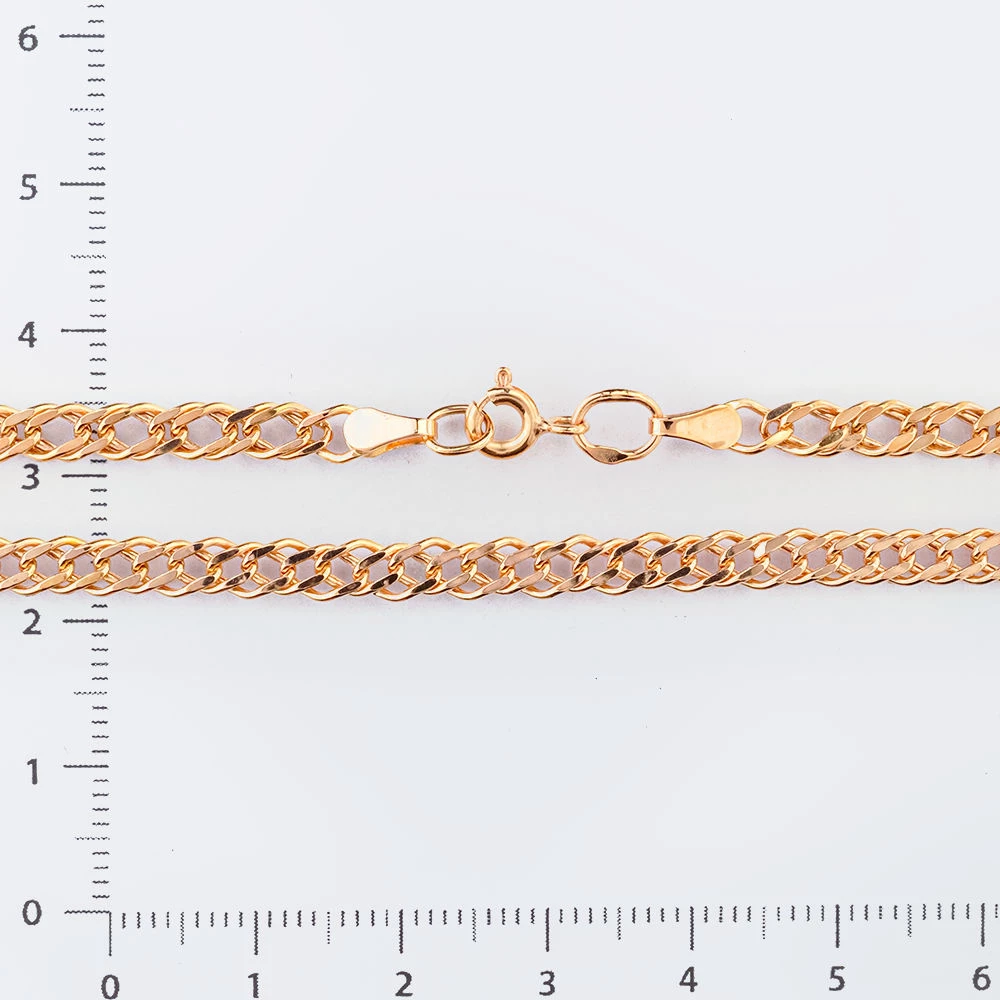 Цепь из красного золота 585 пробы